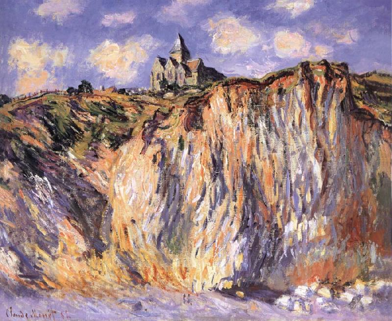 Claude Monet The Church at Varengeville,Morning Effect